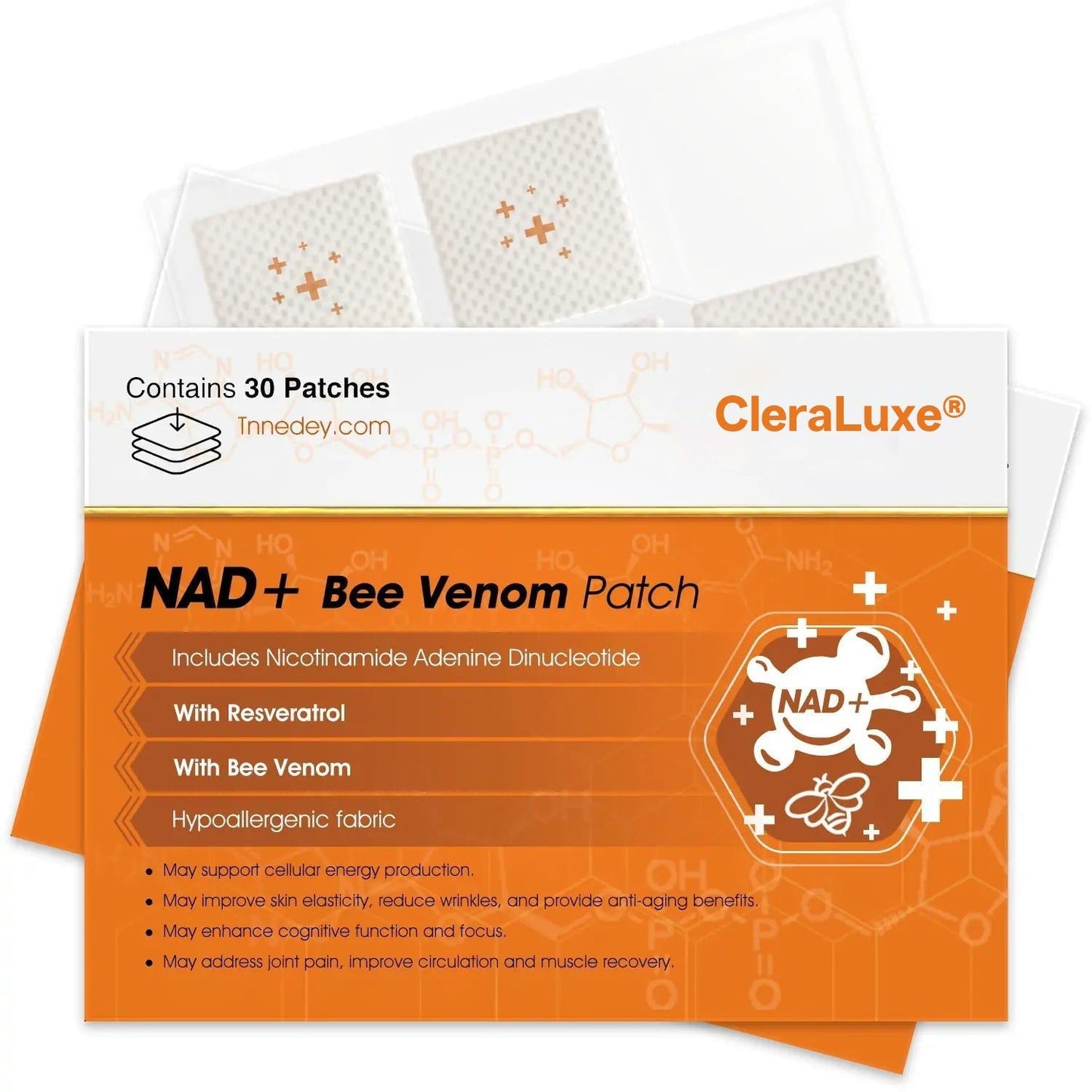 【Official Authorized Store】𝐒𝐨𝐥𝐯𝐢𝐫𝐨𝐧®💎NAD+ Bee Venom Patch – Ultimate Skin Rejuvenation & Energy Boost(Last Day Discount:75%)
