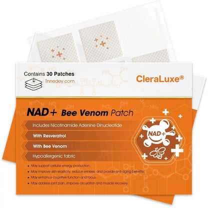 【Official Authorized Store】𝐒𝐨𝐥𝐯𝐢𝐫𝐨𝐧®💎NAD+ Bee Venom Patch – Ultimate Skin Rejuvenation & Energy Boost（Last Day Discount：75%）