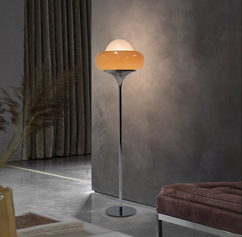 Bauhaus Style Nordic Modern Floor Lamp Eggshaped Bedside Lamp