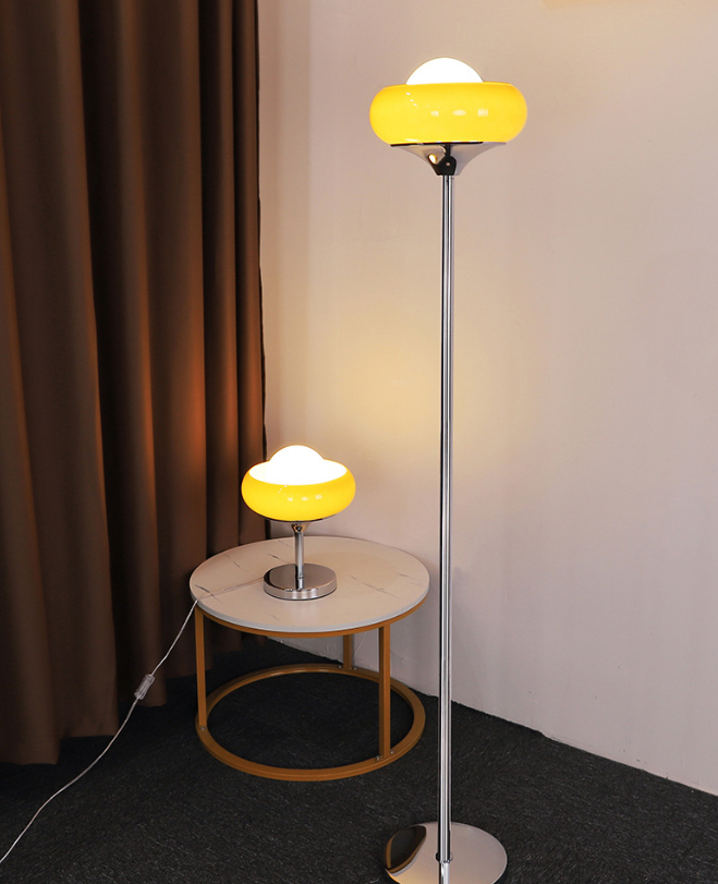 Bauhaus Style Nordic Modern Floor Lamp Eggshaped Bedside Lamp